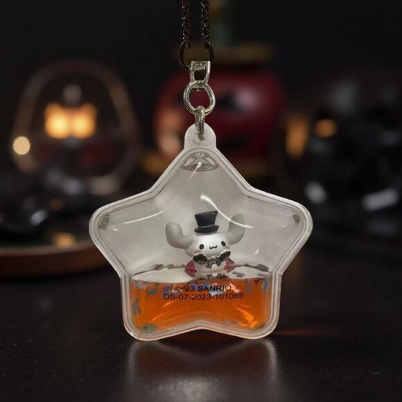 NWT Hello Kitty and Friends Halloween Cinnamoroll Tsunameez Backpack Clip B5 - Picture 1 of 4